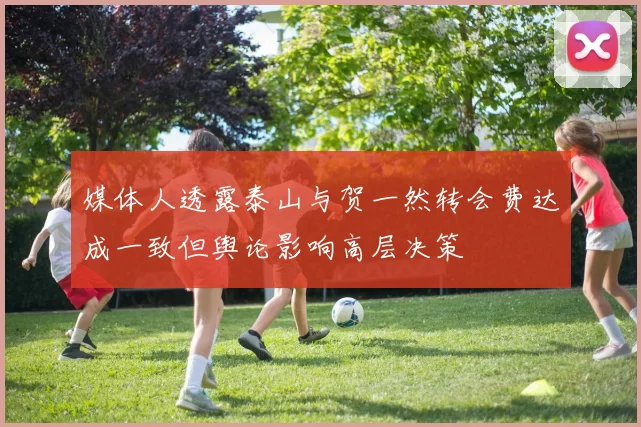 媒体人透露泰山与贺一然转会费达成一致但舆论影响高层决策